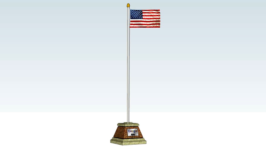 EDU Flagpole