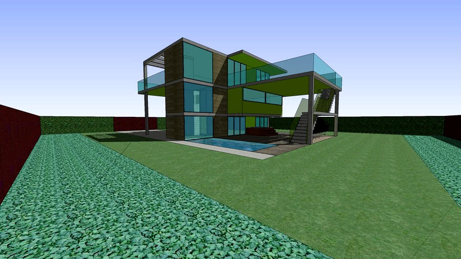 David Beasley Garden Design And Landscaping, Hull, East Yorkshire, Uk - SketchUp Model#10