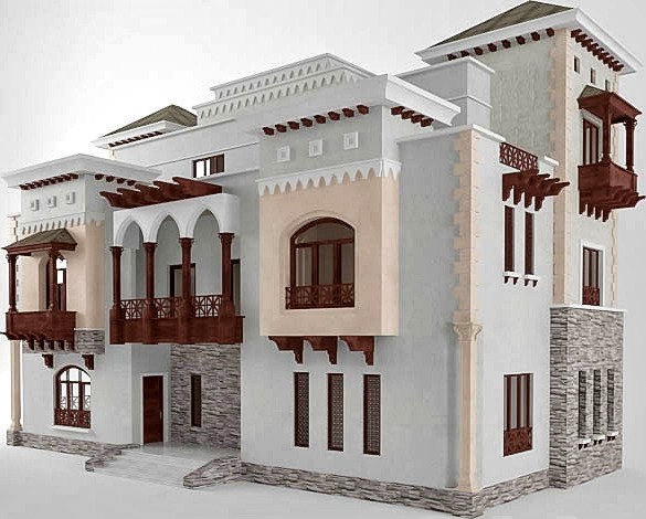 Omani-style villa