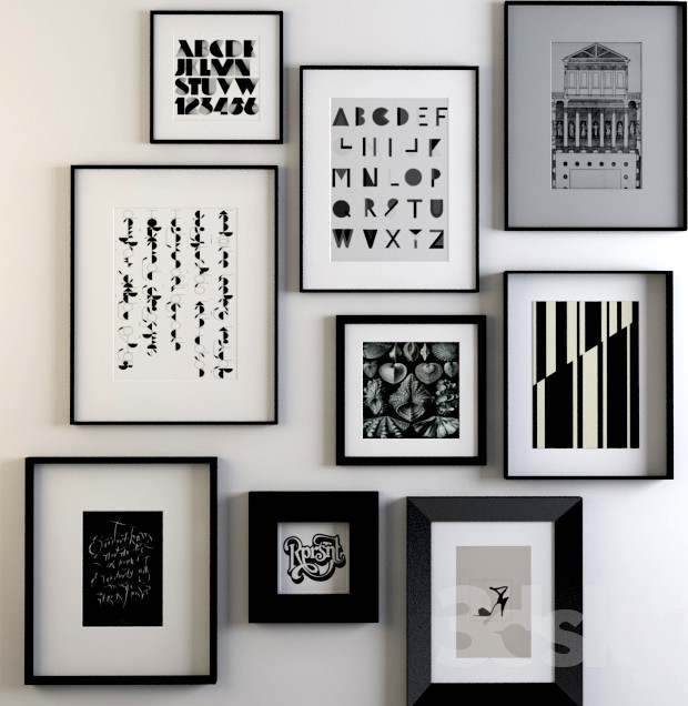 Posters framed