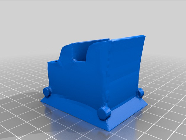 Rollercoaster wagon piece for Unfair board game by jejethingiverse