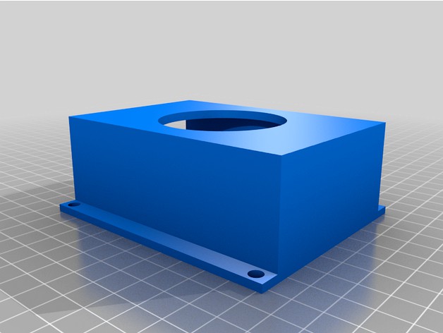 Raspberry Pi Mount for the CanaKit Case by Par2ival_Prints