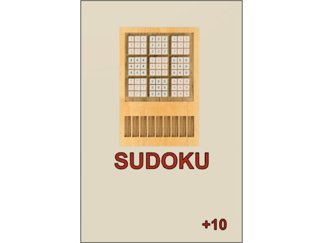 Juego de mesa - Sudoku by leticiadp92