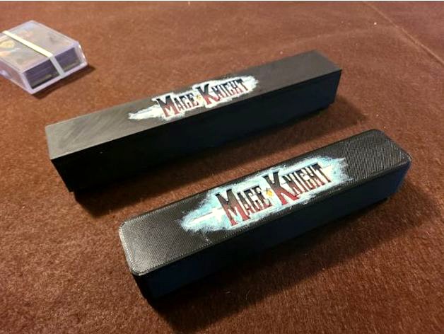 Mage Knight Token Trays Base + Tezla (with Labels) by BoxesOfOrden