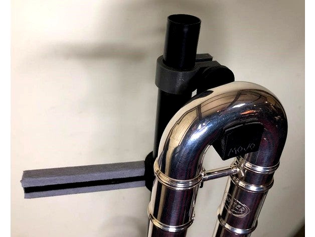 Bass Flute Stand and Support by MojoBari