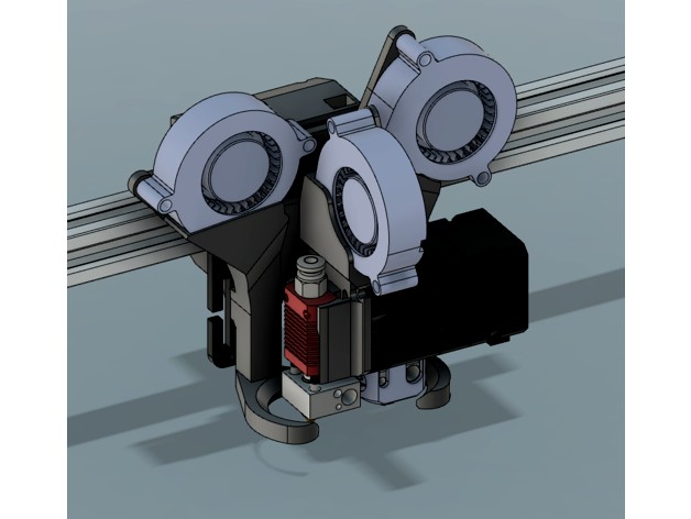 Ender6 BIQU H2 Dual Hotend by windischb