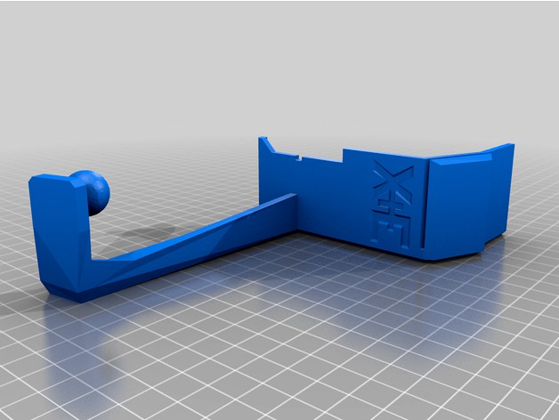 Raspberry cam mount at extruder cover and cable route for Artillery Sidewinder X1 by XPlusE