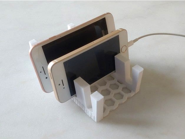 Multiple phone stand - phone garage by D3PO