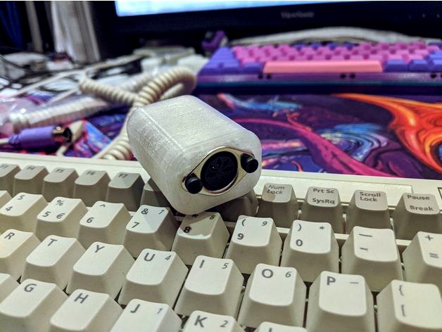 Soarer's converter case for AT/XT to arduino pro micro by fumbucker