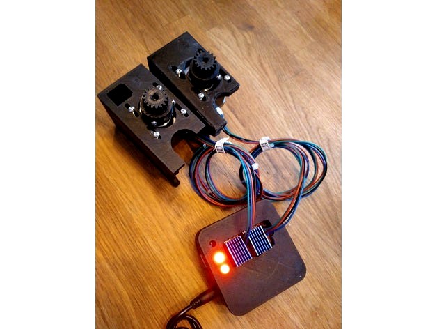 OnStep Case for Wemos ESP R32 with CNCV3 shield by chris_r_schmidt