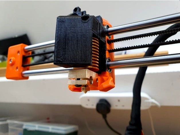 Prusa Mini Detachable Cooling Duct Assembly by BoothyBoothy