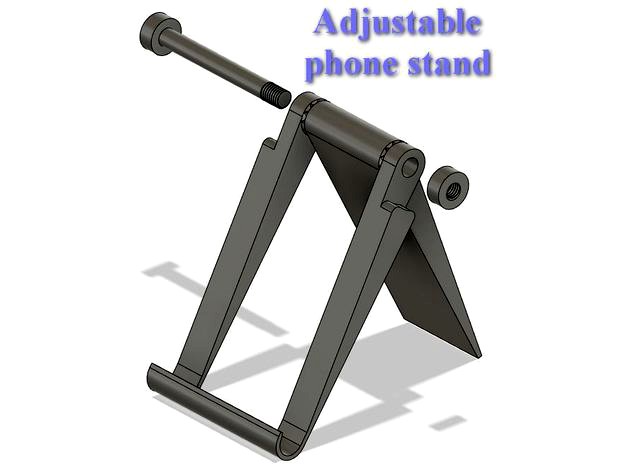 Adjustable phone stand by AndreBurre