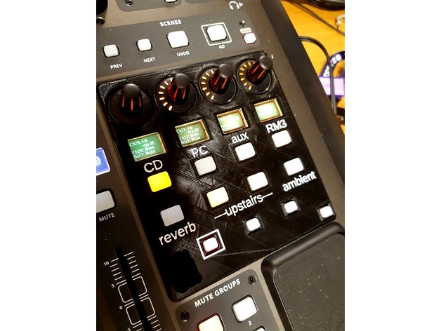 Behringer X32 overlay for assign section by Troon