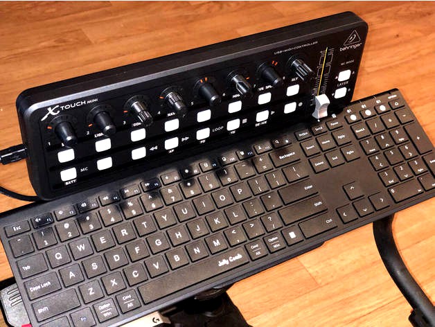 X-Touch Mini knobs for Flight Simulators by smitty_fpv