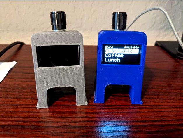 Wemos D1 with 1.3" OLED Case by ShaneAPowell