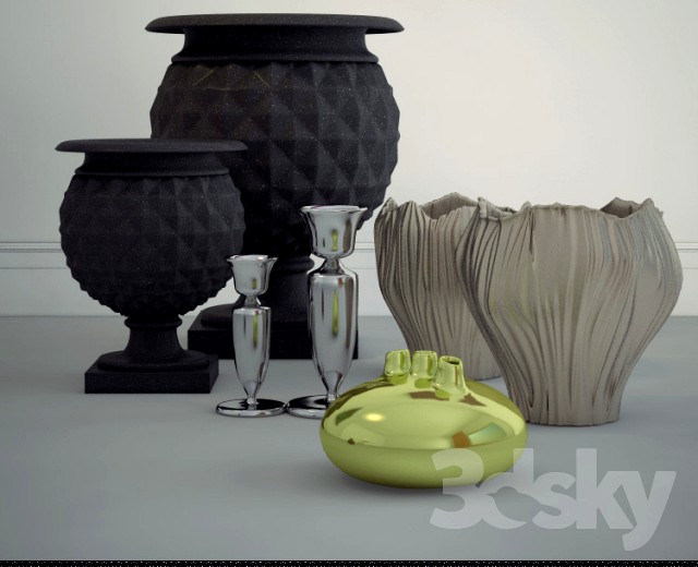 Set of vases Shi-Shi