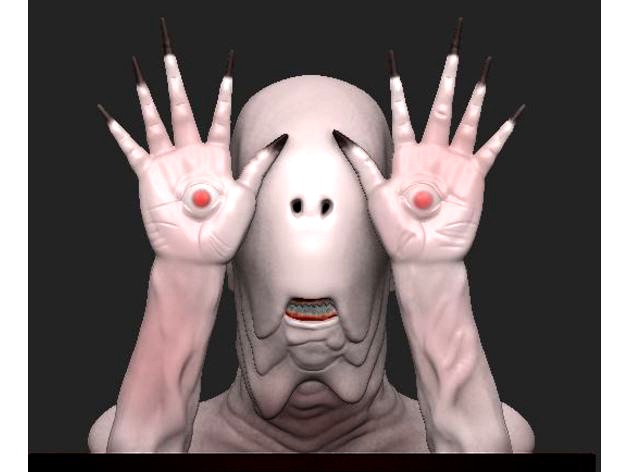 The Pale Man (Pan's Labyrinth) by SpaceLord87