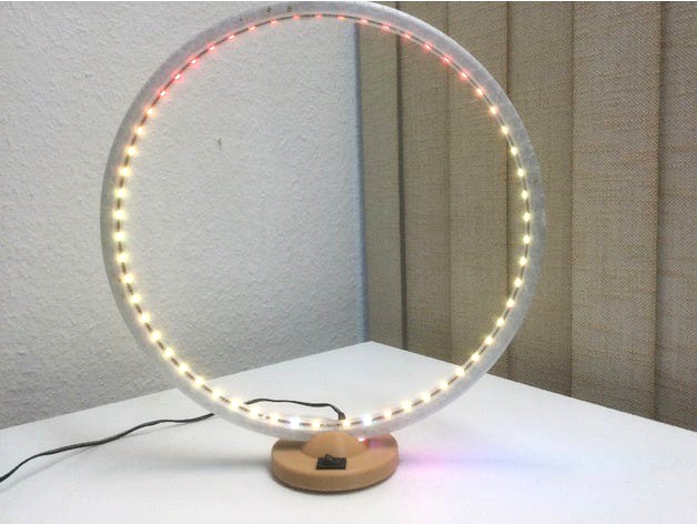 Ring Lamp Dual V2 (Customizable) by geit_de