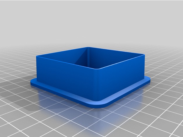 20mm-80mm (by 5mm) square cookie cutters, 20mm high by jyukumite