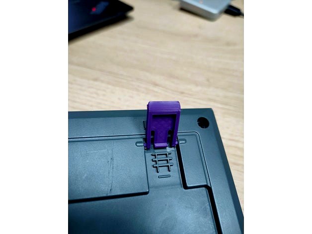 Logitech Keyboard Foot by salvadorhvallejo