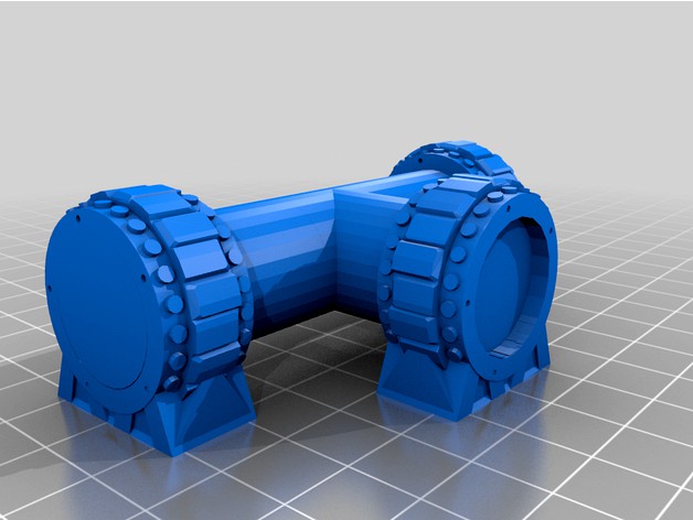 Pipeline Terrain T-joint by 5eebone