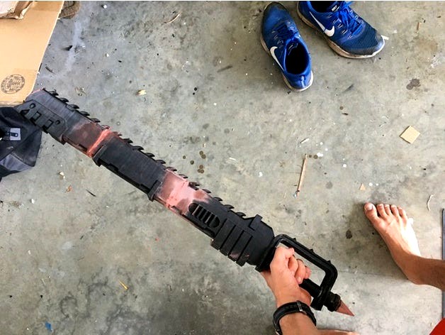 Warhammer Chainsword by ReProps