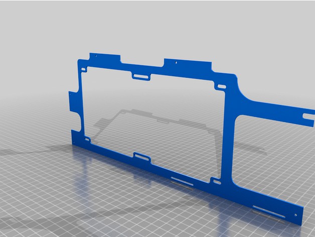 Meshlicious 240 mm Radiator Bracket GPU Side by nosaari