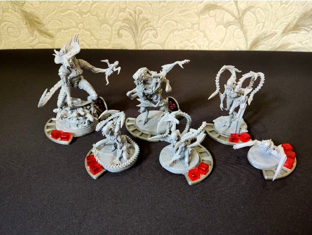 Nemesis Board Game intruder bases (RU) by Sindeg