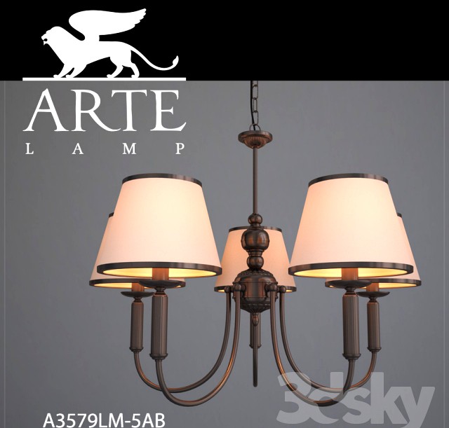 Chandelier ArteLamp A3579LM-5AB