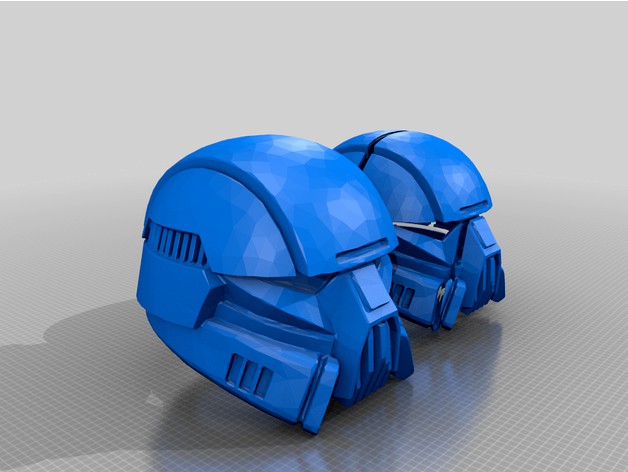 (The Mandalorian) Darktrooper Phase 3 Helmet by DiegoFX