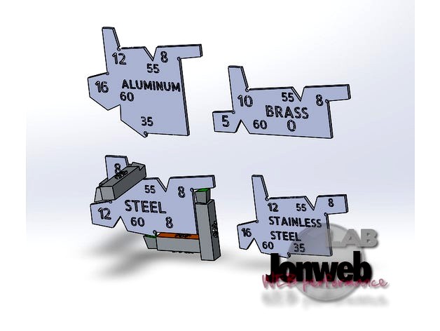 Angle Gauge tools for lathe  by jonweb