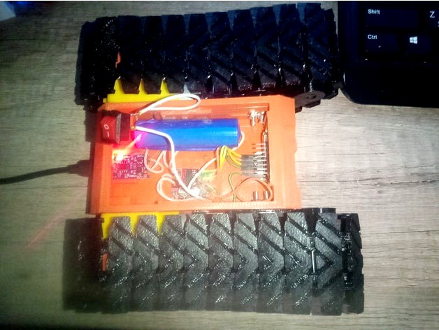 mini tank esp32-cam by Quinta87