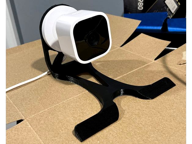 Bed-Mount Blink Camera Holder for Monoprice Maker Select Pro Ultimate/Wanhao D6 by Cardinal_2e10