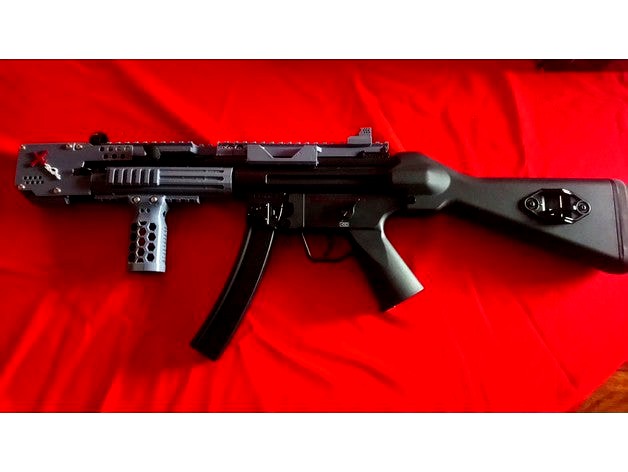 Tactical Swordfish Striker "PorkChop" for LDT MP5 gel blaster by Willakhstan