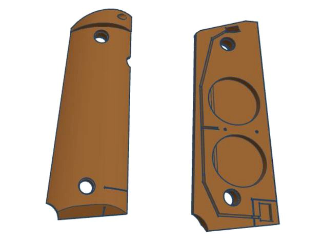 1911 LED Grip Griff by baldymen