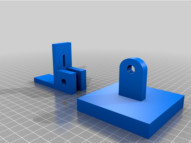 Hanging Projector Holder by 3DBuilds