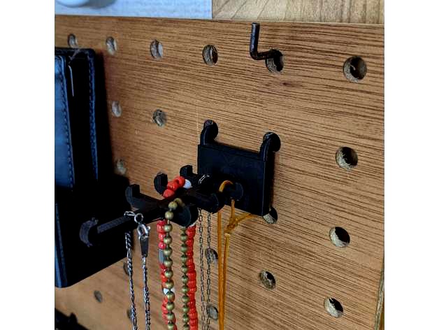 peg board hook by ky3dprnting