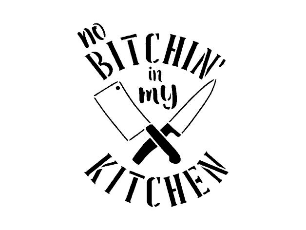 Kitchen stencil by Longquang