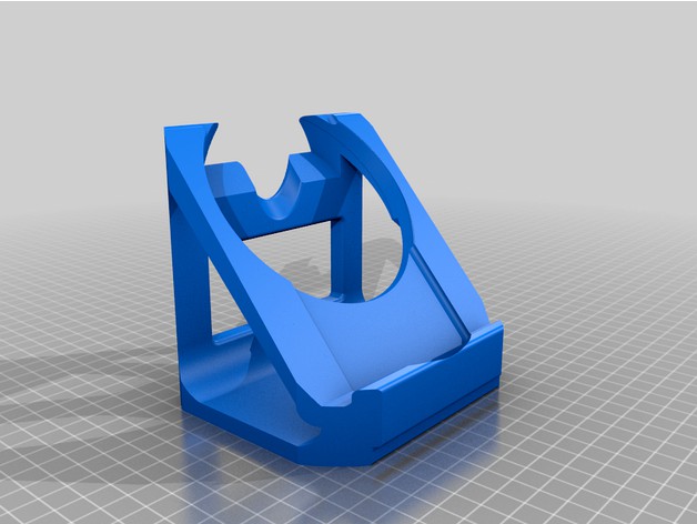 Phonestand with integrated Samsung fast charger by Penetron