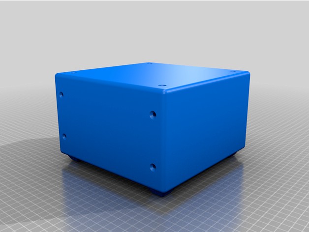 Modular Raspberry Pi Server Case by Dreiko22 3d model