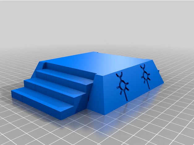 Basic Necron Terrain Piece 2 by JayMull420