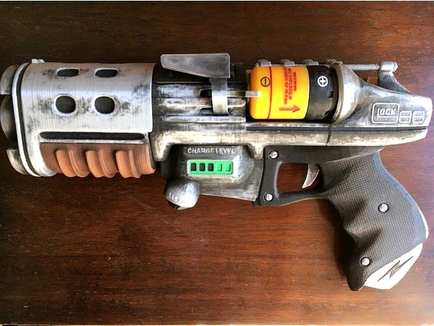 Fallout Glock 86 - Threaded Fusion Core by ZKayser
