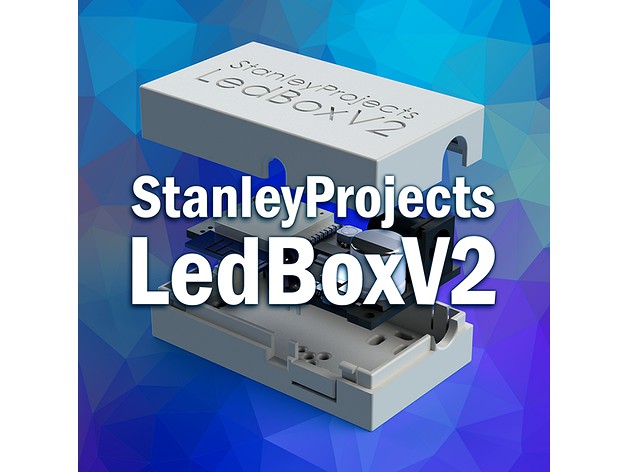 LedBox V2 - ESP32 sound-reactive WLED controller by stanleyondrus