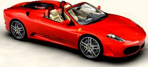 Ferrari F430 Spider - 3D Car Model