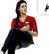 Casual Attire Woman | CWom0319-HD2-O01P01-S Ready-Posed 3D Human Model (Woman / Still)