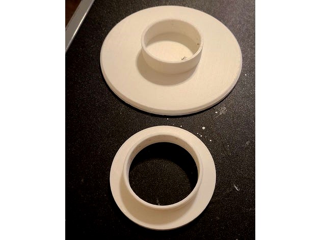 Hatchbox Spool 1.5" PVC Stackable Adapters  by bluemoonmystic