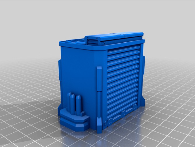 SciFi Building - War Robot Storage Bay - Single - 6mm by Shiaic1