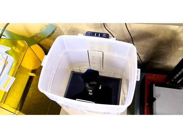 wash & cure plus adpatator for Elegoo saturn Platform by Shao90