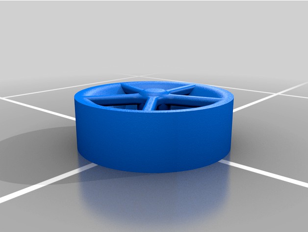 5-spoke star-type tie down point 1:72 scale_model by PWSys