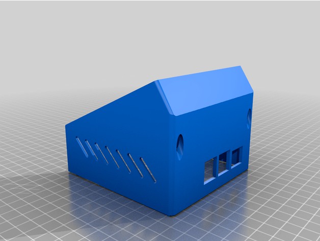 Ender 5 Pro - Raspberry Pi 4 LCD Case by lazza74